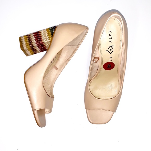 Katy Perry Collections Shoes - Katy Perry The Catie Open Toe Block Heels size 8